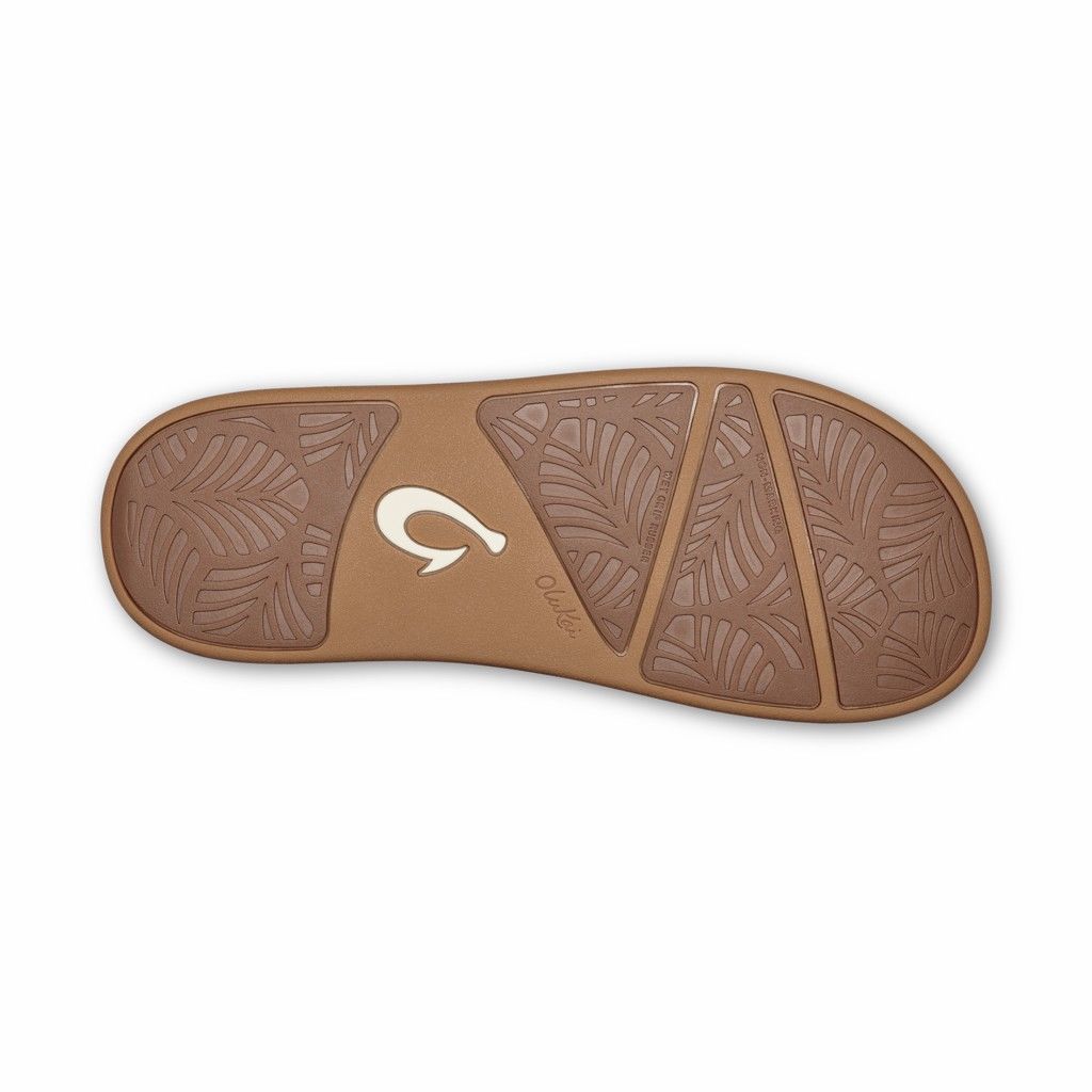 Olukai Women's Nua Pio Flip Flop - Black US647-208